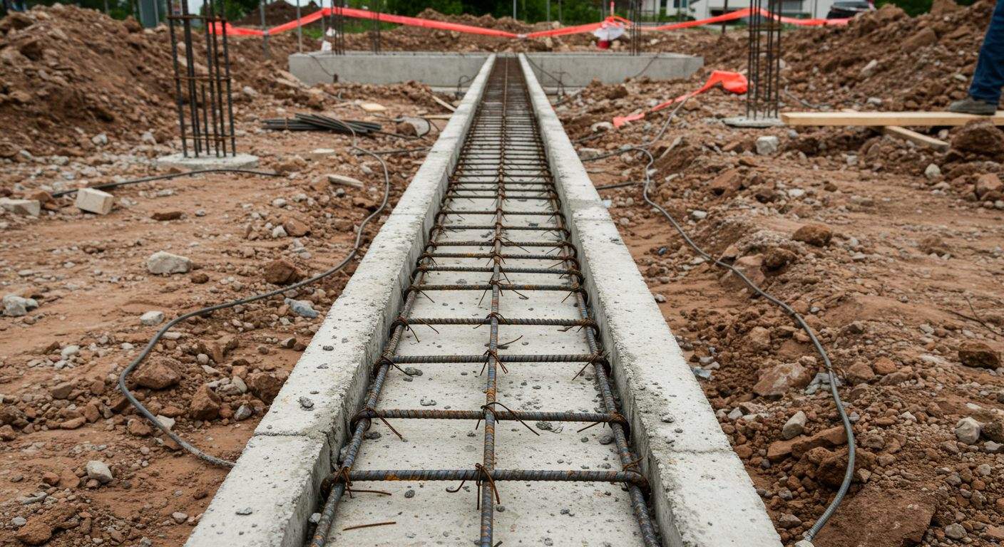 Longrines en béton rôle clé dans la stabilité d'une construction — free download